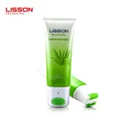 Applicator Wholesale 80ml Skin Care Facial Cleanser Tube Packaging With Rotary Switch And Silica Gel Brush Applicator