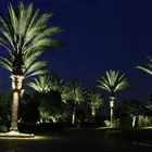 Led LED Coconut Hug Tree Palm Trees With Led Lights Christmas Outdoor Warm White Decoration Ring Tree Light
