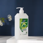Press Type Alcohol Hand Sanitizer In Large Bottle For Sterilization And Quick Drying