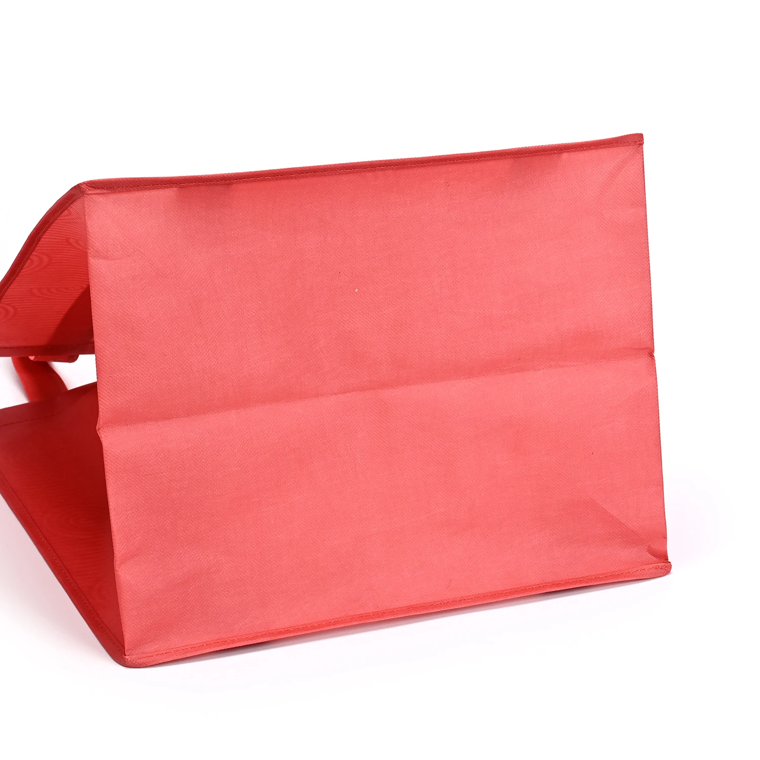 Medium-Sized Eco-Friendly Reusable RPET Fabric Non-Woven Grocery Tote Bags Convenient Shopping with Cartoon Logo Printed manufacture