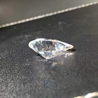 Pear Shape Gemstone High Quality White Pear Shape Loose Moissanite Brilliant Pure Synthetic Gemstone