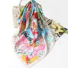 Silk Scarf Hand Rolled 100% Silk Scarf Luxury Brand