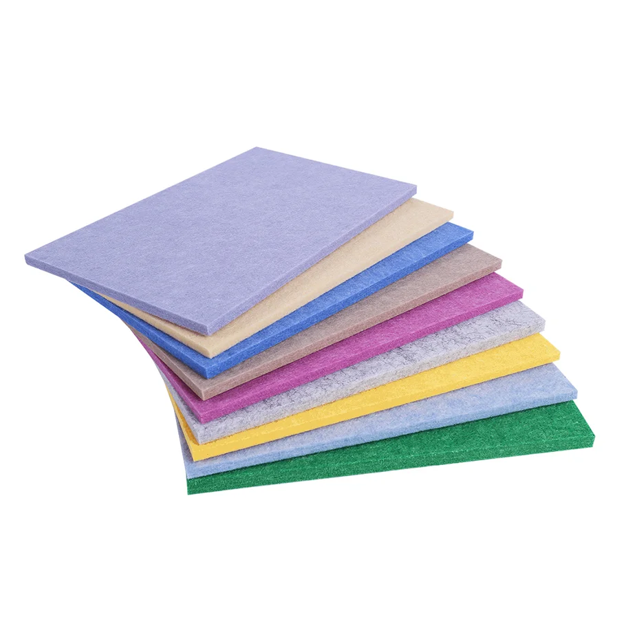 Chinese Manufacturers Flexible Soft Polyester Fiber PET Cheap Acoustical Panels For Hotel