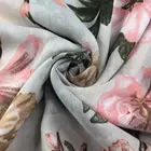 Scarves Square Scarf Top Quality Flower Printed Scarves Tassel Plain Shawl Square Head Scarf
