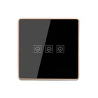 Modern Switch Modern Luxury Wireless Wifi Smart Automation Touch Switch With Aluminum Frame