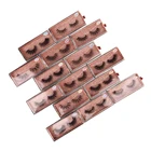 Best Eyelashes Eyelash Extension Eyelashes Best Selling Cruelty Free Faux Fluffy 3d Mink Eyelashes 25mm Custom Package