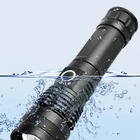 Torch Aluminum Alloy Multifunctional P50 Usb Torch Light Powerful Torch Rechargeable Zoom Flashlight