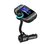 Mp3 Player Fast Charge Dual USB Por Wireless Mp3 Player LCD Car FM Transmitter Car Charger
