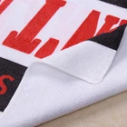 Towel Promotion Microfiber Custom Rally Towel Cheering Slogan Promotion Towel