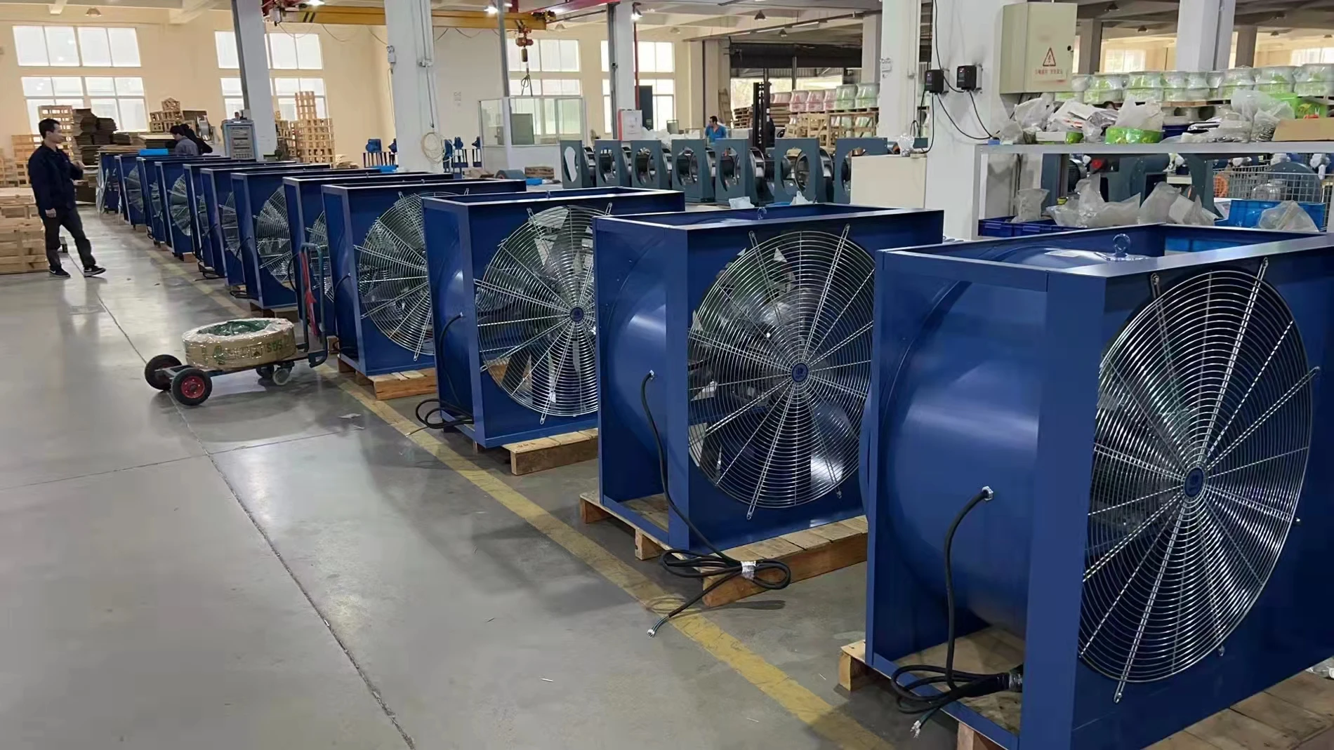 Wall-mounted Axial Fan, 220V, 500mm, 40dB - detail 4