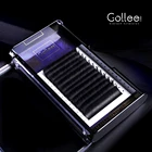 New Style Hand Made Artificial Super Soft Matte Black Gollee 0.05 0.07 Silk Eyelashes False Eyelashes