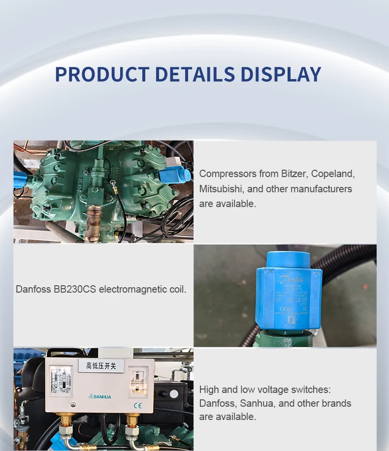 Compression Condensing Parallel Unit, Scroll, R404A, Hermetic - detail 26
