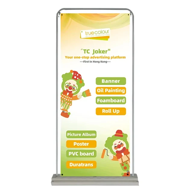 Water Injection Base Gate Type Advertising Stable Iron Door Frame Display Stand for Outdoor Promotion