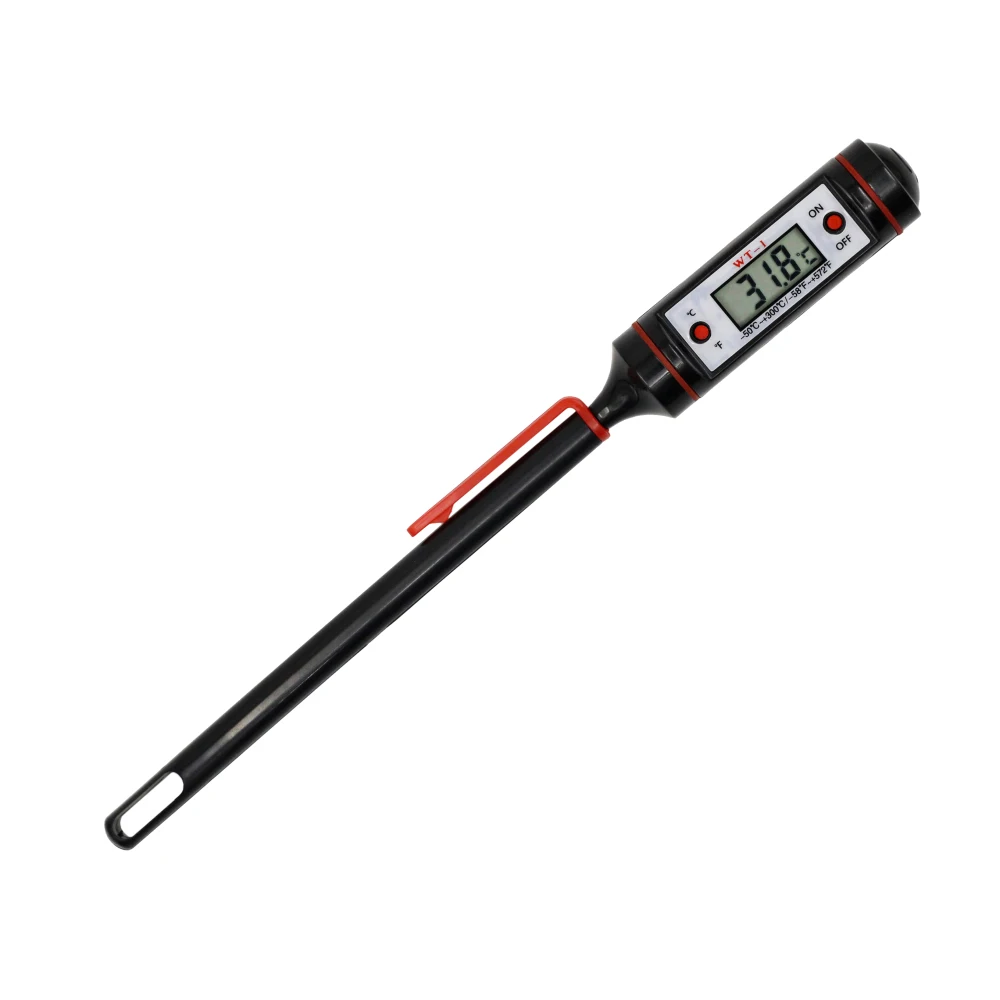 Useful LCD Thermometer Digital Pyrometer Cooking Food Temperature Probe Needle 
