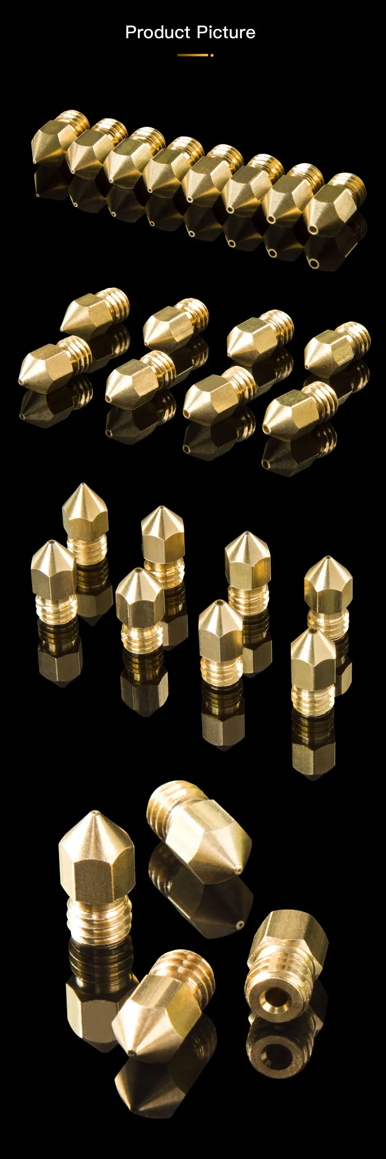 0.4mm Fine Thread Nozzle for CR-10S Pro Creality Qatar