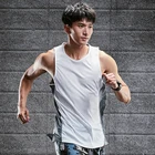 Fitness Athletic Tank Top Man Dry Fit Tank Top Wholesale 100% Polyester Jogger Mens Vests