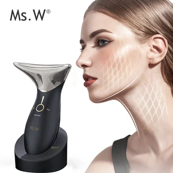 313 Ms.W new Home-Use 5 in 1 Skin Care Anti-aging Face & neck lifting massager Beauty tools Face Massager