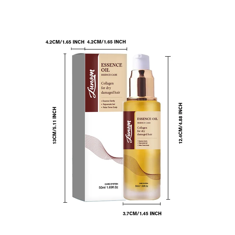 Argan Oil - Hair Treatment | For Hair Repair - Cold-Pressed Lightweight Argan Oil Hair Serum - For Dry, Damaged Hair, 50 ml