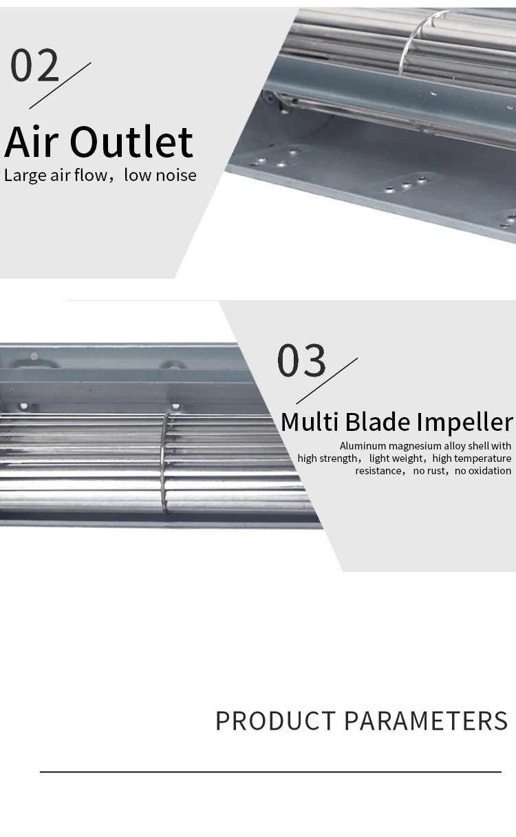 Cross Flow Fan, Tangential, Ceiling - detail 6