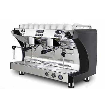 Professional Commercial Barista Cappuccino Coffee Maker China 2 group Automatic Moka Coffee Espresso Machine for Sale