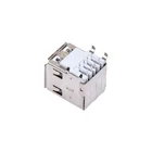 Usb Usb Female Connector AF Double 90 Degree Curl Pin 2.0 Female Connector