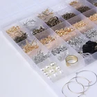 Jewelry Clasps Amazon Hot Sales 1000 Pcs Jewelry Making Supplies Kit Clasps Hooks Pins Rings
