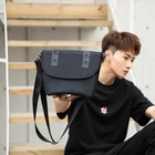 Bag Messenger New Waterproof Nylon Men Shoulder Bag Cross-body Bag Stylish Square Messenger Bag