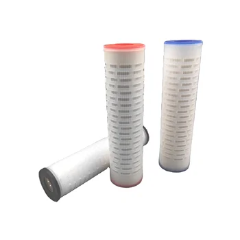 10inch 20inch High manufactory High Flow Micron Polypropylene Pleated Water Filter Cartridge
