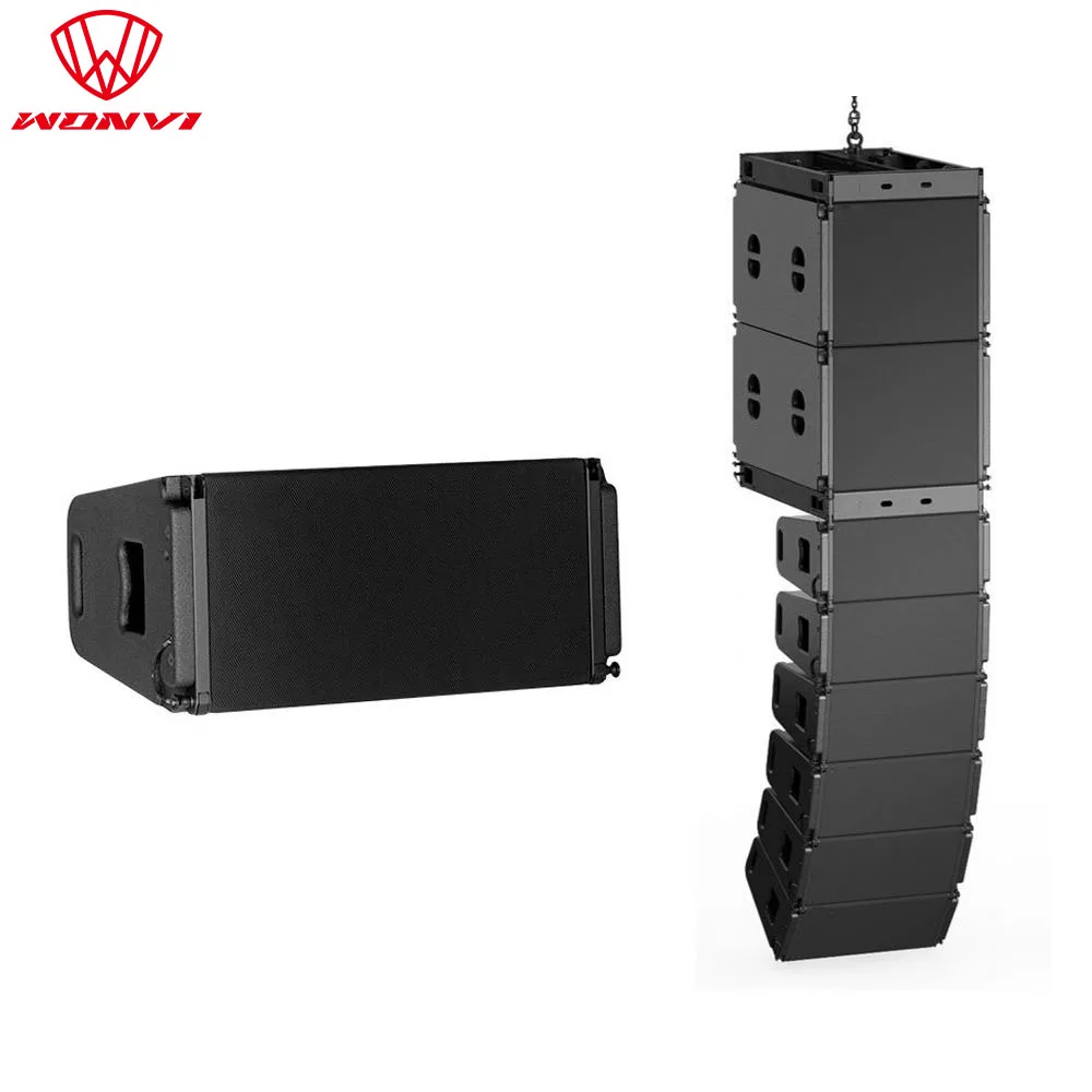 Dual Inch Line Array Speakers Professional Audio Sound System Buy