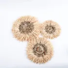 Sea Decor Decoration New Design Handmade Sea Grass Round Wall Decoration For Home Decoration