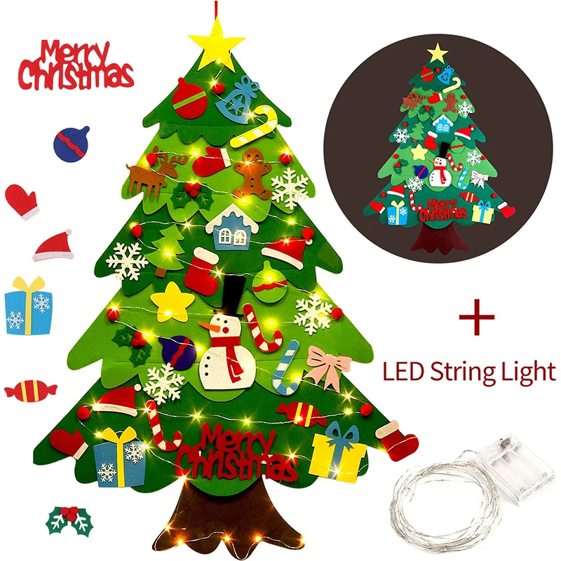 tree with 40 decorations,childrens christmas gifts,new years