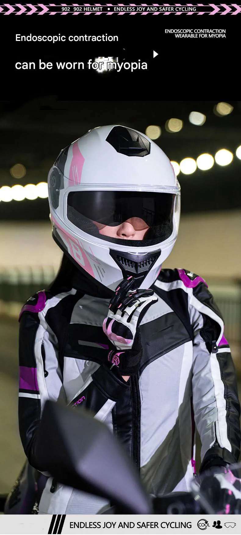 DOT Approved Speed Electric Motorcycle Full Face Helmet ABS Material Double Visor One Size Fits All for Men Women All Seasons