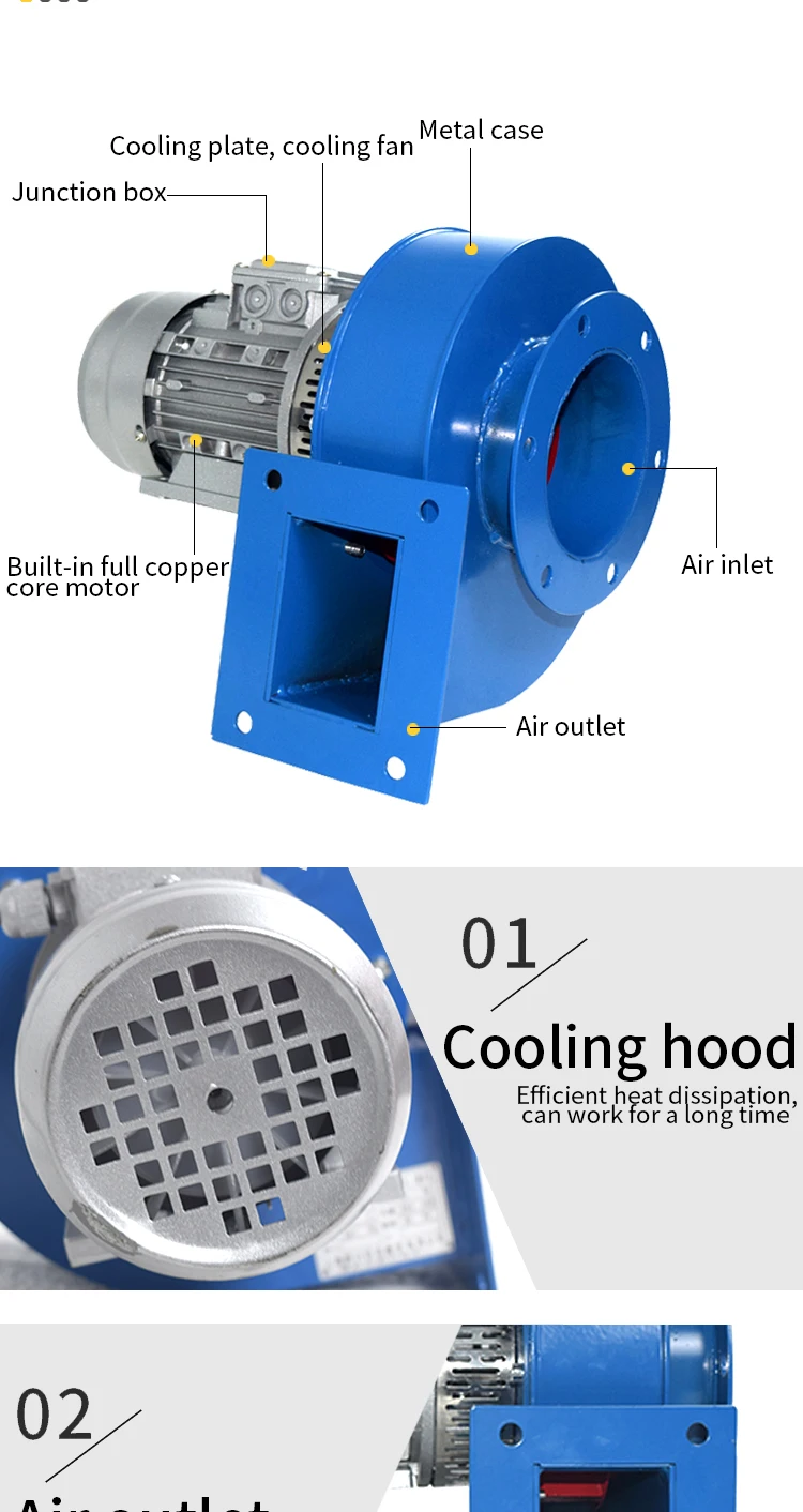 Centrifugal Fan, YN5-47, 220V - detail 4
