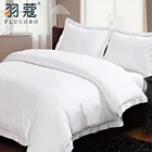 100% 2021 Year 100% Cotton Hotel Bed Linen 5 Star Hotel Flat Sheet White Bed Sheet