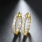 Earrings Diamond Earrings Gold Plated Copper Fashion Earrings With Diamond Earrings For Ladies