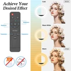 Mobile Phone Video Makeup Ring Light With Tripod Mobile Phone Holder For Video Conferencing