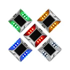 Solar Stud Solar Road Stud Manufacturer Price High Brightness Ip68 Flashing Traffic Marker Light Reflective Aluminum Led Cat Eye Solar Road Stud