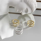 Silver Hoops Silver 925 Sterling Silver Gold Plated Twisted Hoops Earrings