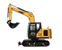9.5 Ton 10 Ton Mini Excavator SY95C Crawler Excavating Machinery Mini Hydraulic Crawler Excavator