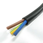 Wire Sheath Cable 1.0 Square 3 Core Flexible Wire Monitoring Power Sheath Wire Pure Copper Cable