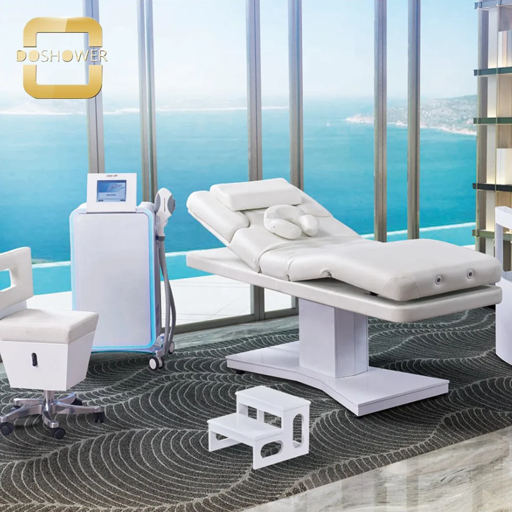 heating facial beds & chairs package of hydraulic massage table facial bed set for white 3 motors spa bed electric facial beauty.png