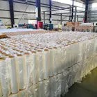 Stretch Plastic Hand Stretch Film Shrink Wrap 18" X 1500 Ft Shipping Clear Plastic Wrap