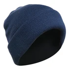 Mens Warm Hat No Logo Label Women Knit Beanies Hats Custom Fashion Soft Warm Acrylic Mens Winter Hat