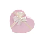 Soap Gift Paper Cardboard Covered Heart Shaped Candy Flower Soap Gift Packaging Box