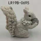 Wholesale Lovely Resin Squirrel Garden Decoration Harvest Festival Decorations