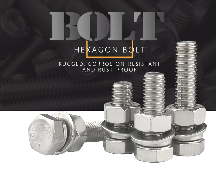 din 933 stainless hexagon screw and nut bolt grade 8.8 socket hex head bouten fastners crous et de boulons aluminium pernos 75mm m11 m4 m6 m8 m10 m12 m14 m16 m18 m20 m24 m27 galvanized full thread concrete bolts and nuts