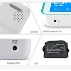 CE ISO Upper Arm Blood Pressure Machines For Home Use With Arrhythmic Pulse Detection Tri-Color Backlight Large Screen
