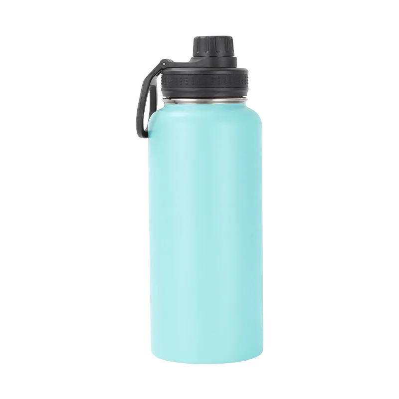 Custom logo 304 Stainless Steel Double Wall Vacuum Insulated Outdoor Sports Water Bottle