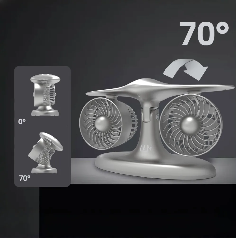 Hanging Neck Portable Fan, Battery - detail 8