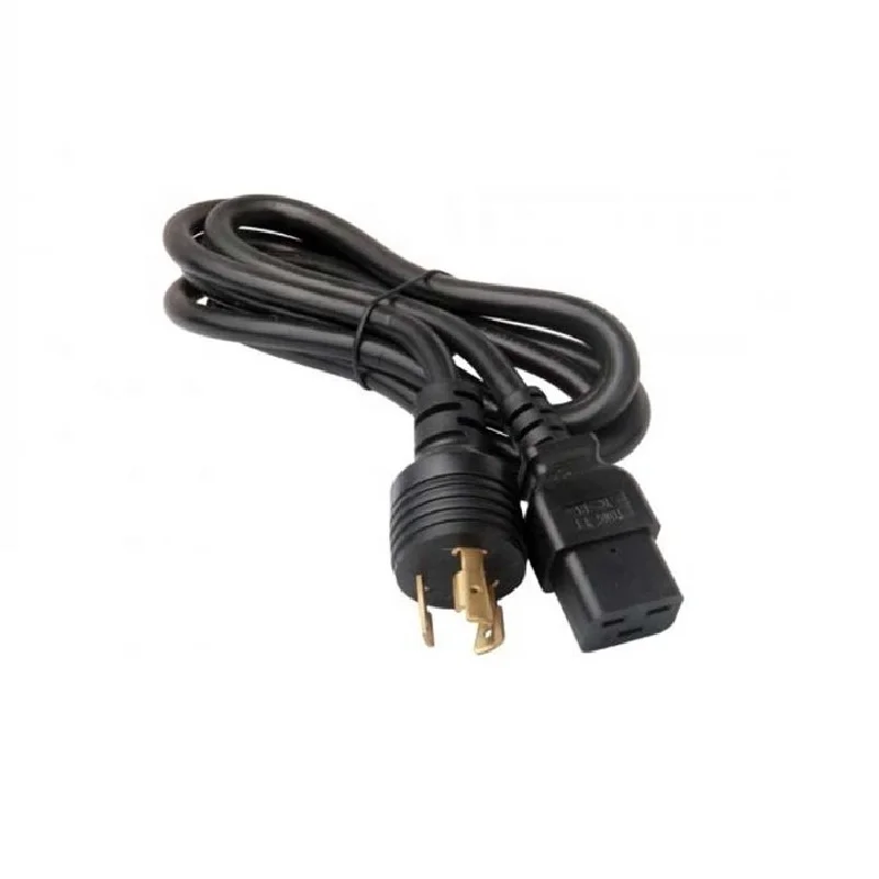 Durable NEMA L5-20P to C19 AC Power Cord Reliable Power for Servers and Datacenters